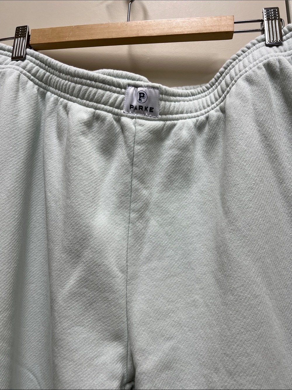 Parke Something Blue Boxer Sweatpants size large